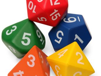 Giant Foam Polyhedral Dice