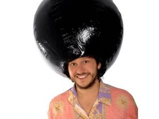 Giant Inflatable Afro Wig