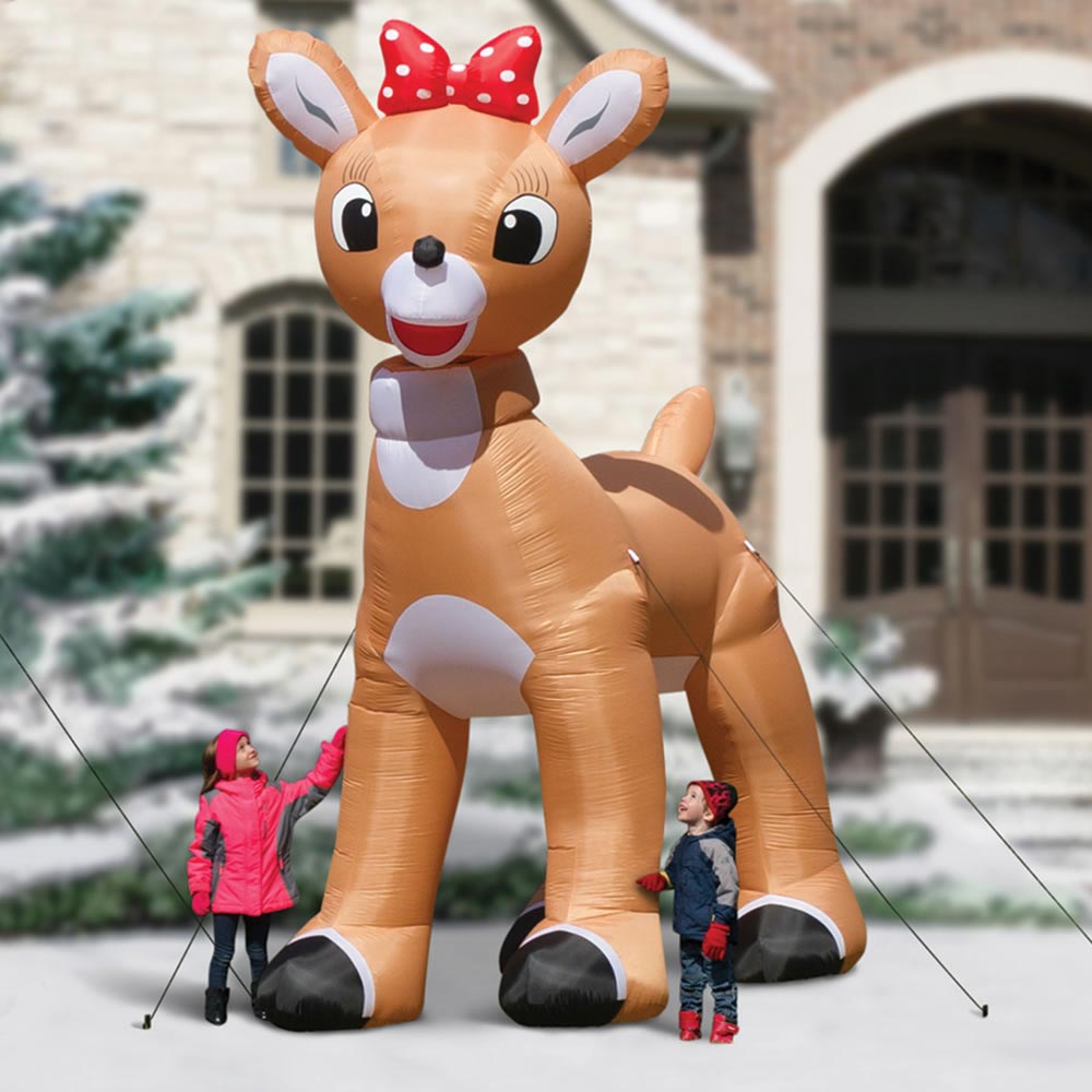 Giant Inflatable Clarice Reindeer