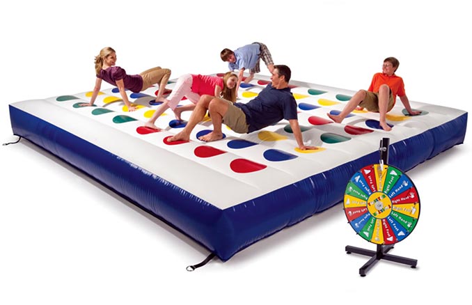 Giant Inflatable Outdoor Twister Game
