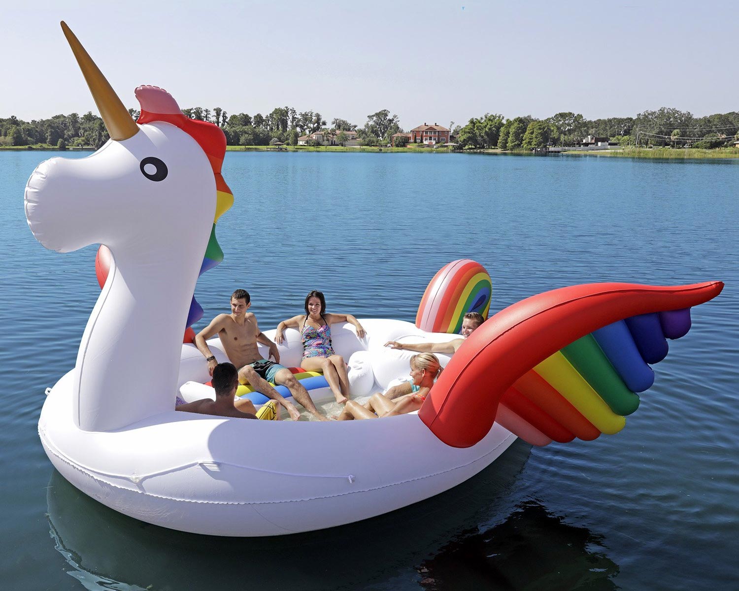 Giant Party Island Unicorn Float