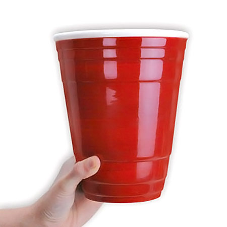 Giant Red Cup