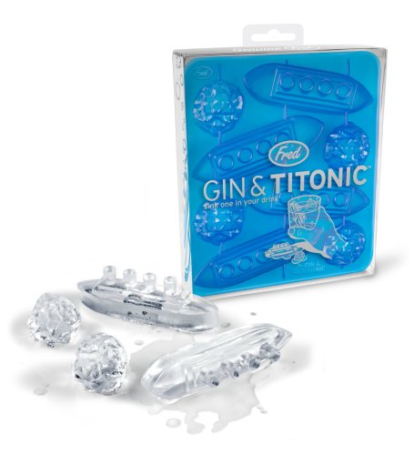Gin and Titonic Novelty Ice Cube Tray