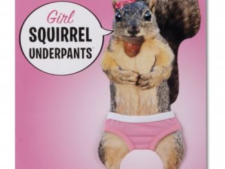 Girl Squirrel Underpants