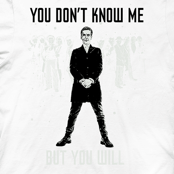 Glow-in-the-Dark Doctor Who You Dont Know Me Shirt