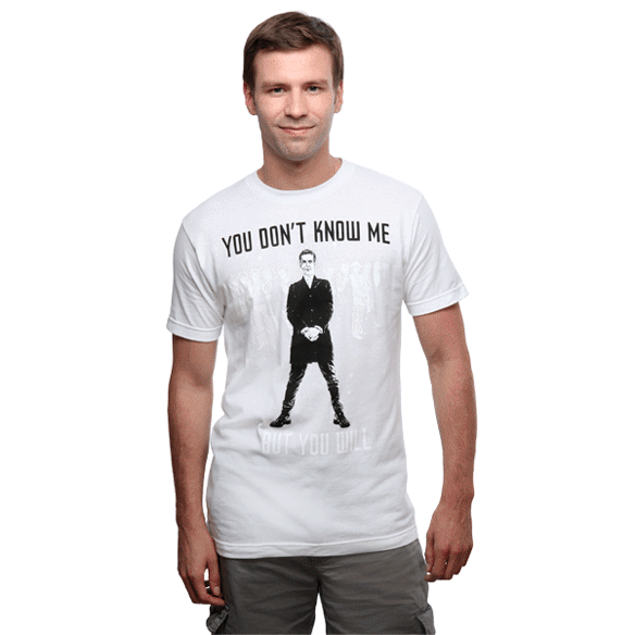 Glow-in-the-Dark Doctor Who You Dont Know Me T-Shirt