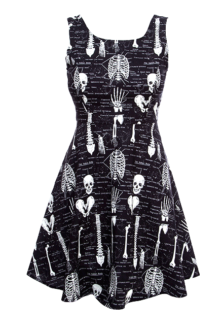 Glow-in-the-Dark Skeleton Dress