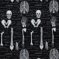 Glow-in-the-Dark Skeleton Dress