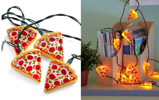 Glowing Out for Pizza String Lights
