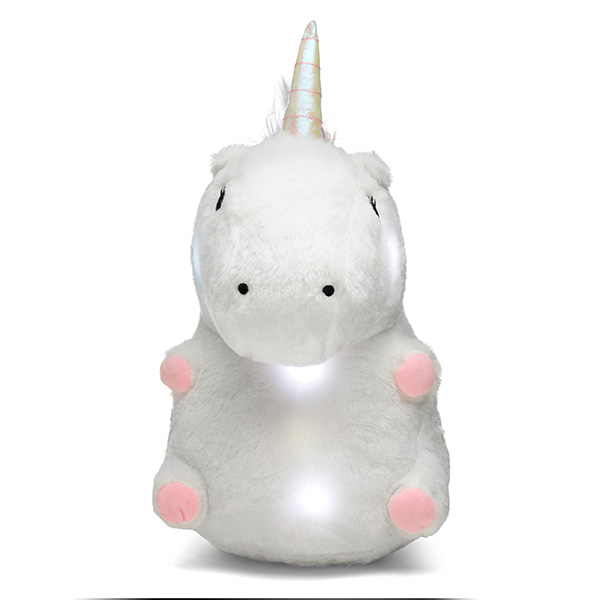 glowing unicorn plush