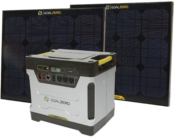 GoalZero Yeti Solar Generator Kit