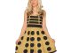 Gold Dalek A-Line Dress