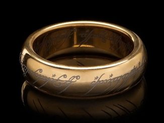 Gold-Plated Tungsten Carbide One Ring