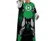 Green Lantern Fleece Cozy Blanket with Sleeves
