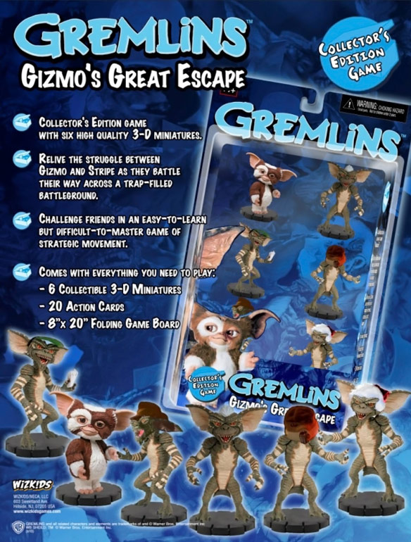 Gremlins Gizmo Great Escape Game