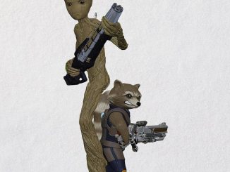 Groot and Rocket Hallmark Keepsake Ornament