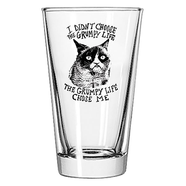 Grumpy Cat Pint Glass