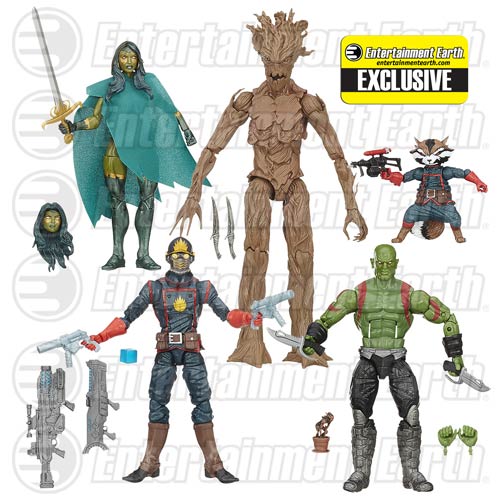 Guardians of the Galaxy Comic Edition Marvel Legends Action Figure Set