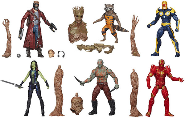 Guardians of the Galaxy Marvel Legends Action Figures Wave 1