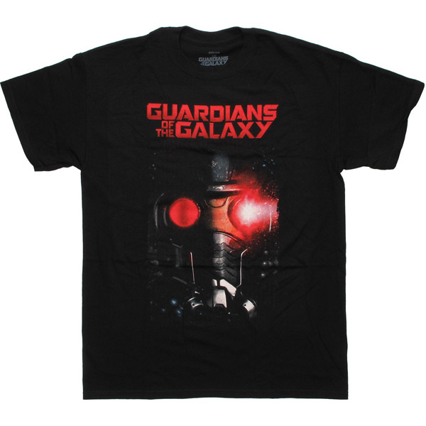 Guardians of the Galaxy Star-Lord Helmet T-Shirt