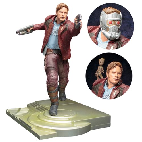 Guardians of the Galaxy Vol. 2 Star-Lord with Groot ArtFX Statue