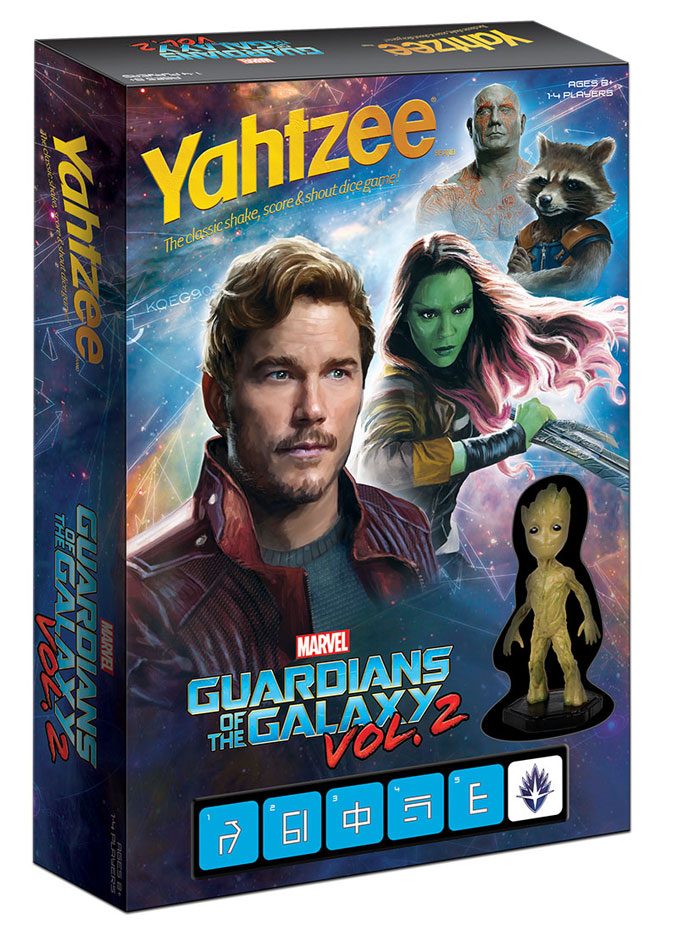 Guardians of the Galaxy Vol. 2 Yahtzee Game