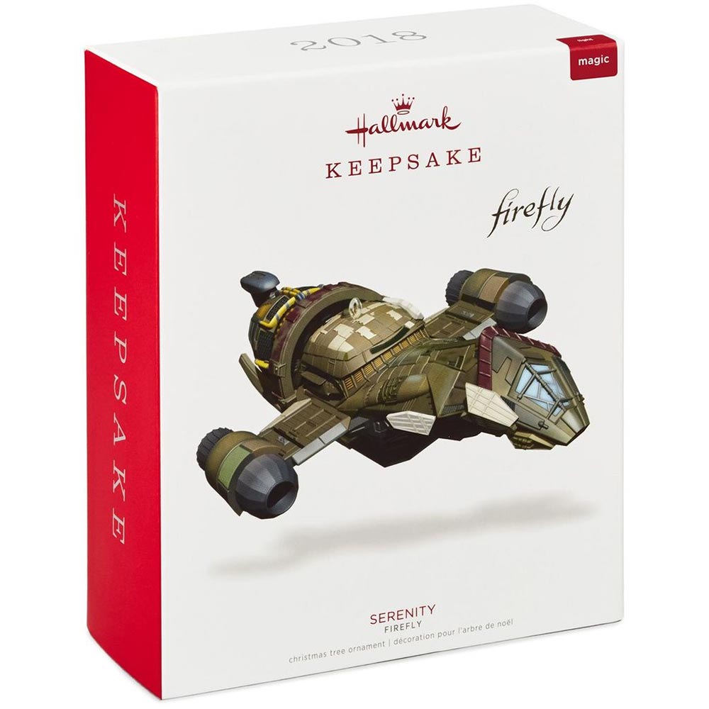NERD BLOCK EXCLUSIVE  FIREFLY SERENITY SHIP 5" ORNAMENT NEW !! 