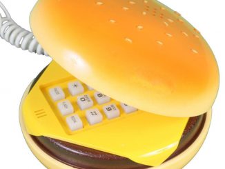 Hamburger Retro Phone