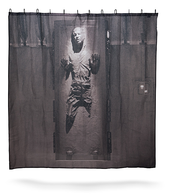 Han Solo in Carbonite Shower Curtain