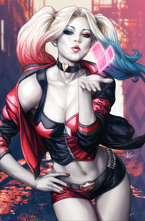 AUG170368 DC Comics Statue-Harley Quinn par Stanley Lau 