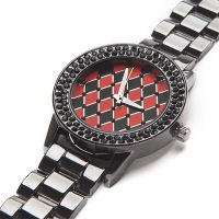 Harley Quinn Checkered Print Watch