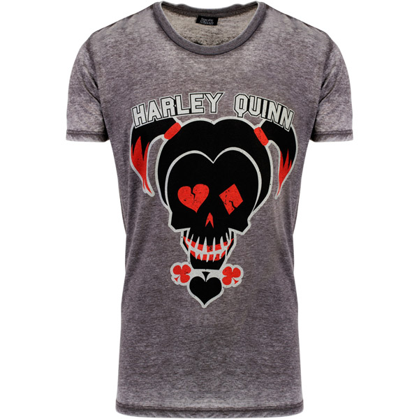 Harley Quinn Full House Harley Burnout T-Shirt