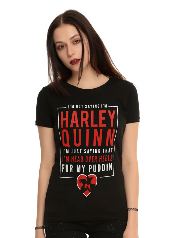 Harley Quinn Puddin Girls T-Shirt