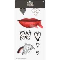 Harley Quinn Suicide Squad Temporary Tattoos