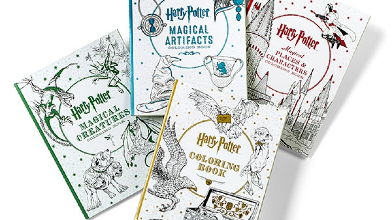 Harry Potter Magical Places and Characters Coloring Book: The Official Coloring Book [Book]