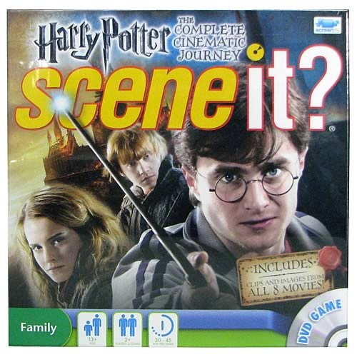 Harry Potter Complete Journey Deluxe Scene It Game