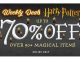 Harry Potter Deals Up to 70% Off