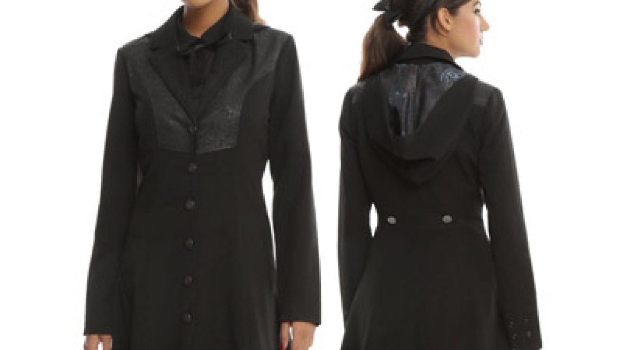 Harry Potter Deathly Hallows Girls Coat