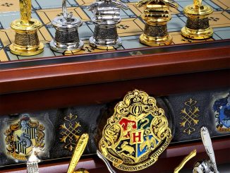 Harry Potter Hogwarts Houses Quidditch Chess Set