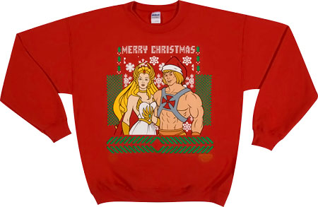 He-Man She-Ra Christmas Sweatshirt