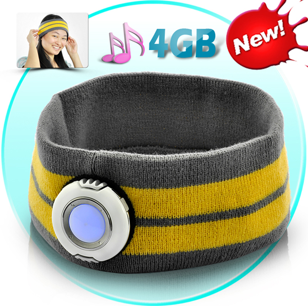 Headband with MP3 Player