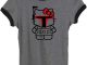 Hello Kitty Boba Fett Star Wars Womens T-Shirt