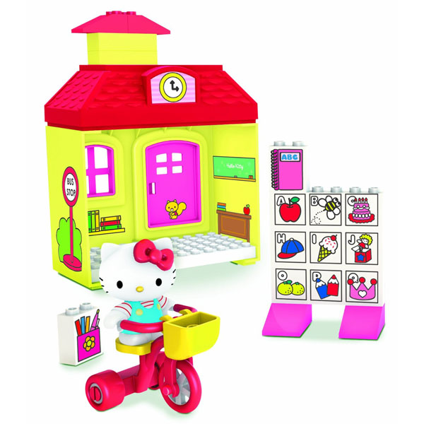 Hello Kitty Megabloks School House Set