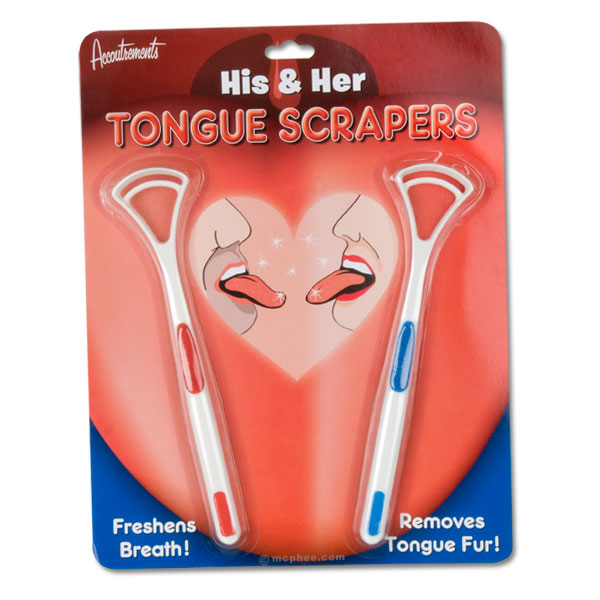 His & Her Tongue Scrapers
