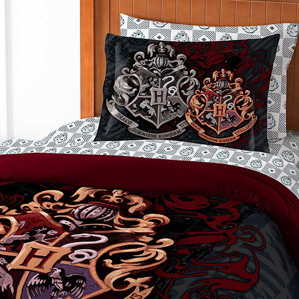 Hogwarts Bed In A Bag Sheet Set, Harry Potter Bed Sheets Queen Size
