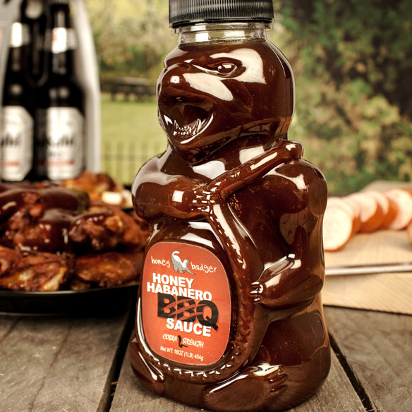 Honey Badger Habanero BBQ Sauce
