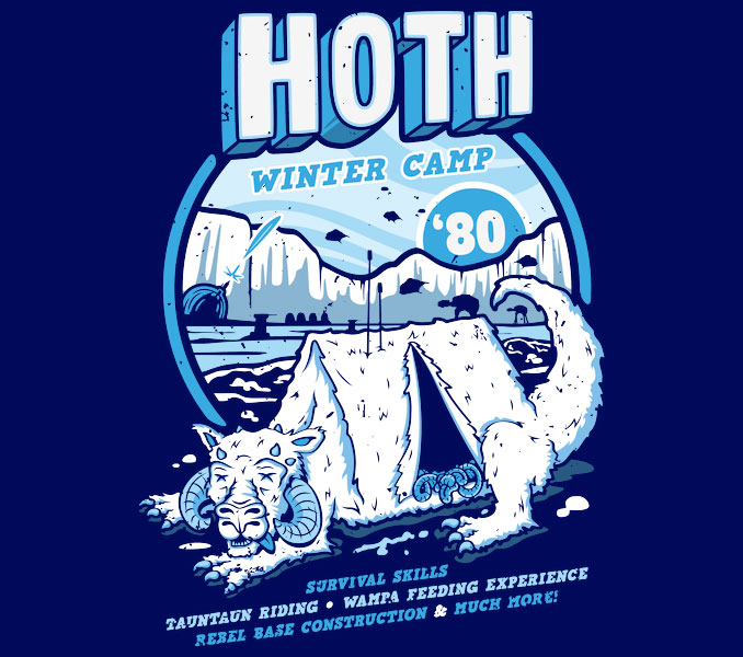 Hoth Winter Camp T-Shirt