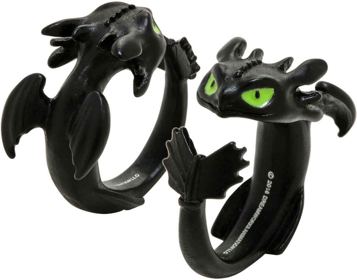 How To Train Your Dragon Toothless Wrap Ring