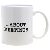 I Love Meetings About Meetings Mug