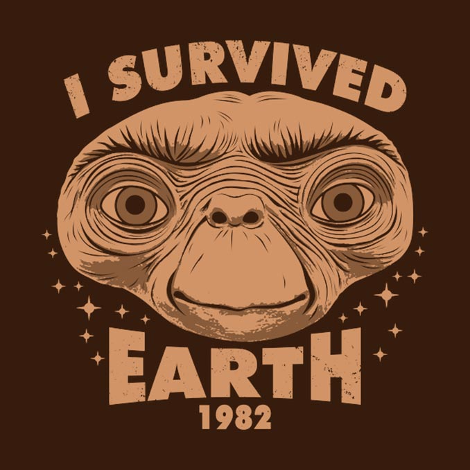 I Survived Earth E.T. T-Shirt